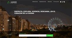 Desktop Screenshot of hotelgarden.com.ar