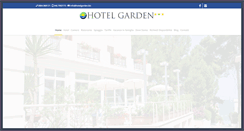 Desktop Screenshot of hotelgarden.biz